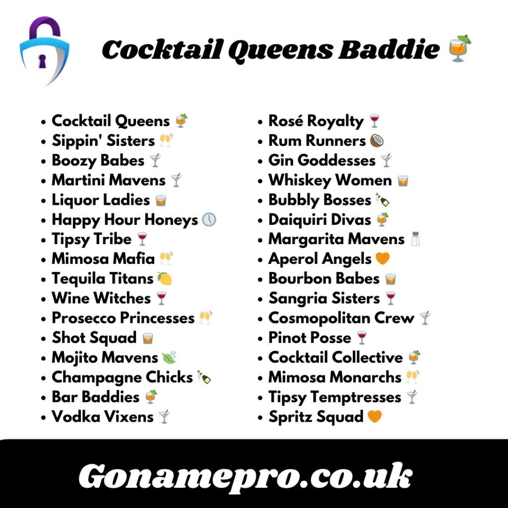 Cocktail Queens Baddie
