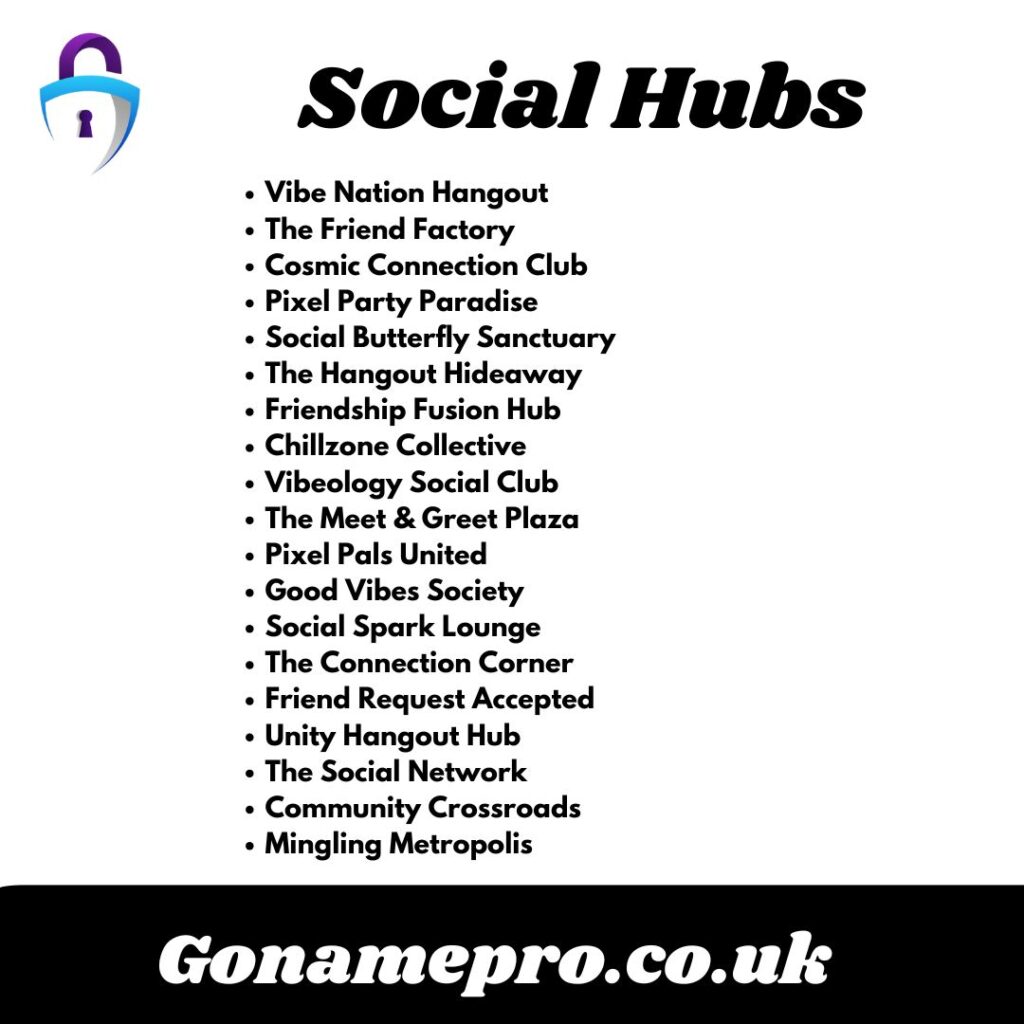 Social Hubs