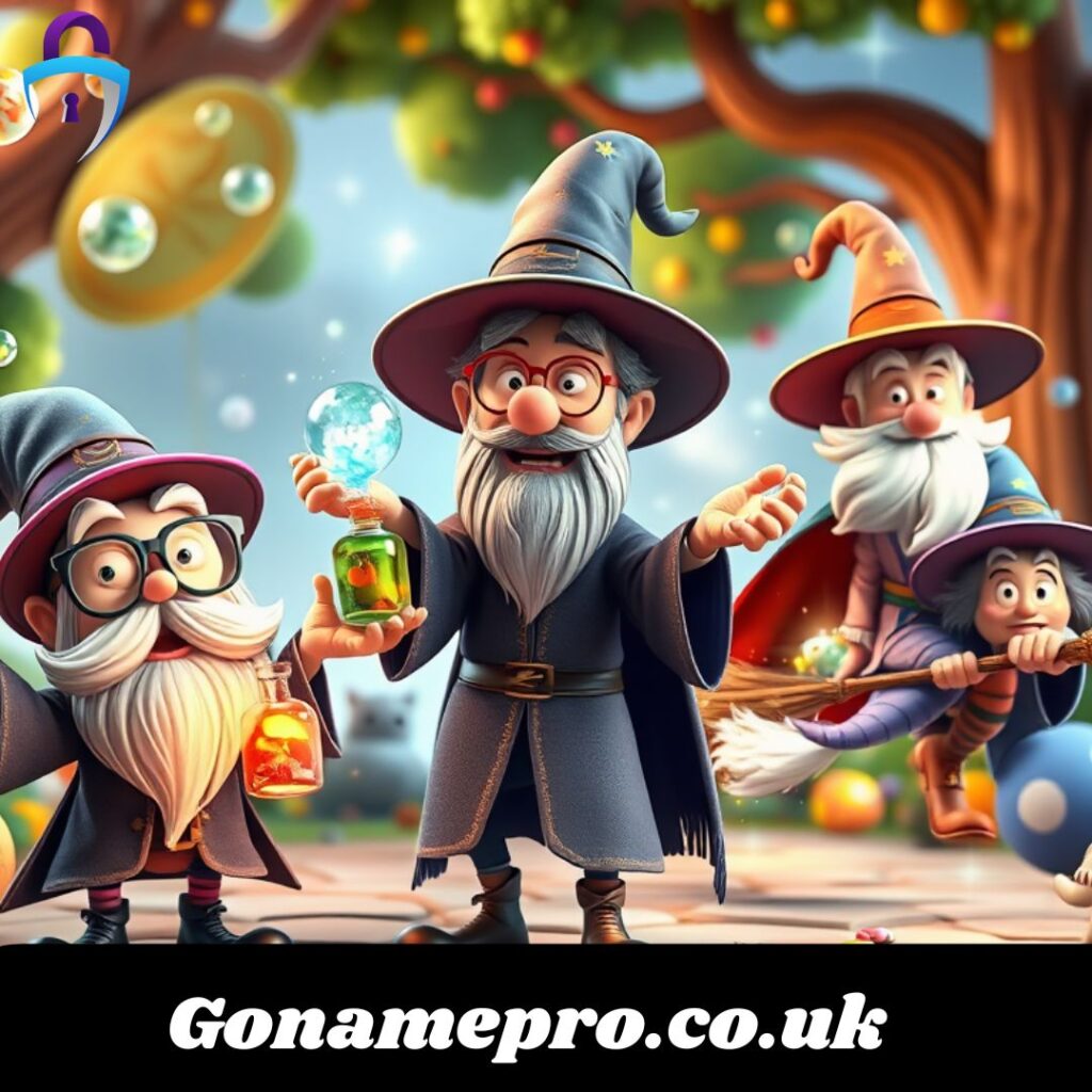 Best Funny Wizard Names Ideas by Category