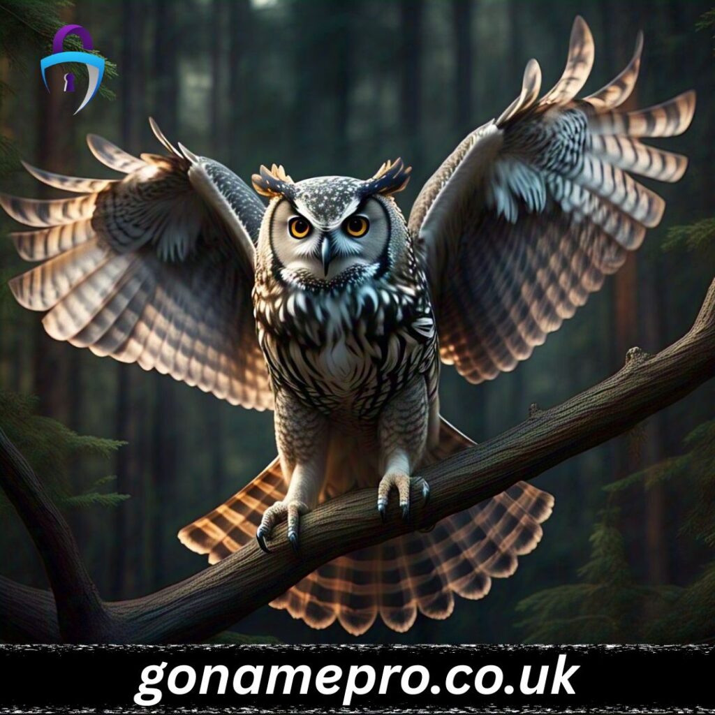 4. Adventurous & Wild Owl Captions 🌿