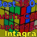 Best 150+ Rubiks Cube Captions For Instagram