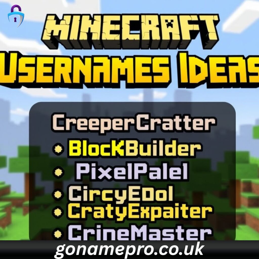 Best Minecraft Usernames Ideas