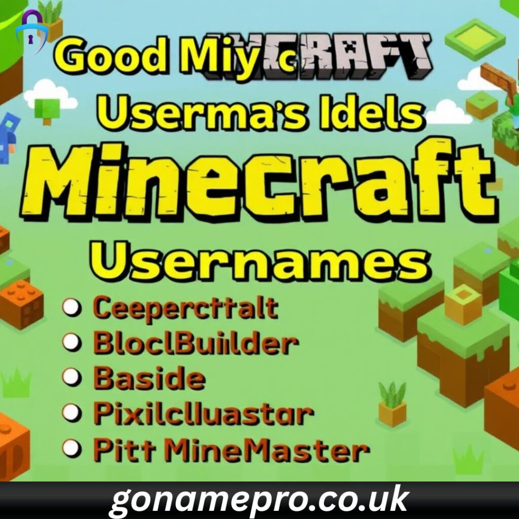 Good Minecraft Usernames Ideas