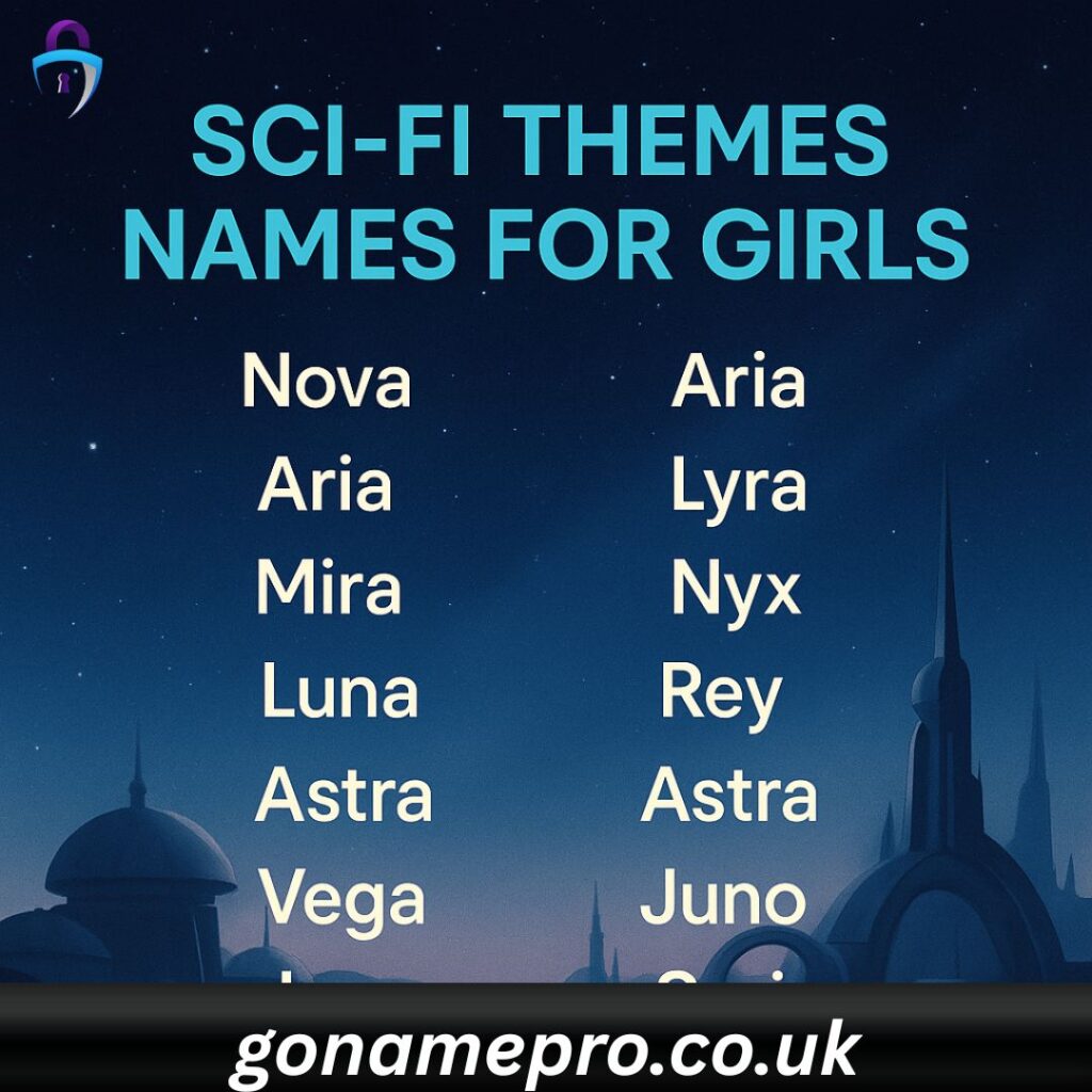 Sci-Fi Themed Names for Girls