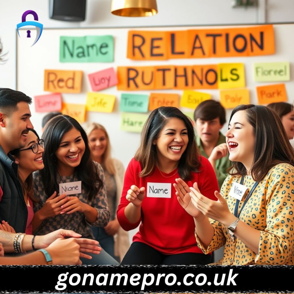 👨‍👩‍👧‍👦 Name Relation Games