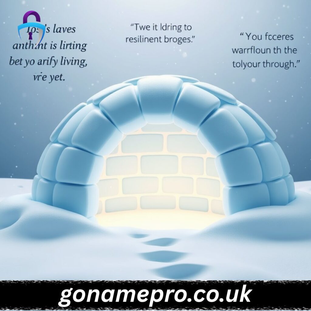 💬 Igloo Quotes for Instagram