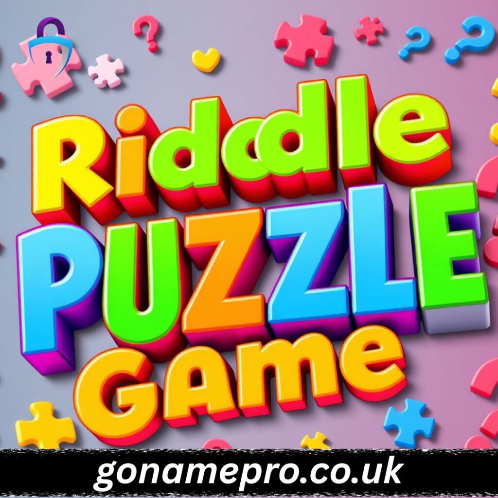 🔮 Riddle Puzzle Game Names