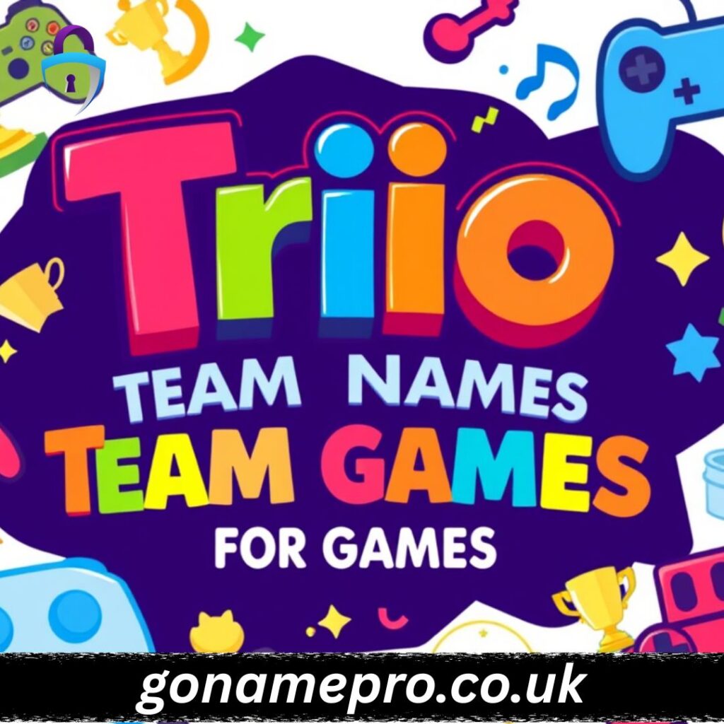 🔺 Trio Team Names For Games: