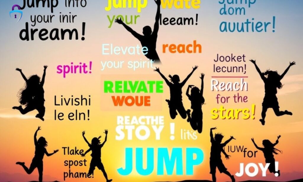 Jumping Captions & Quotes