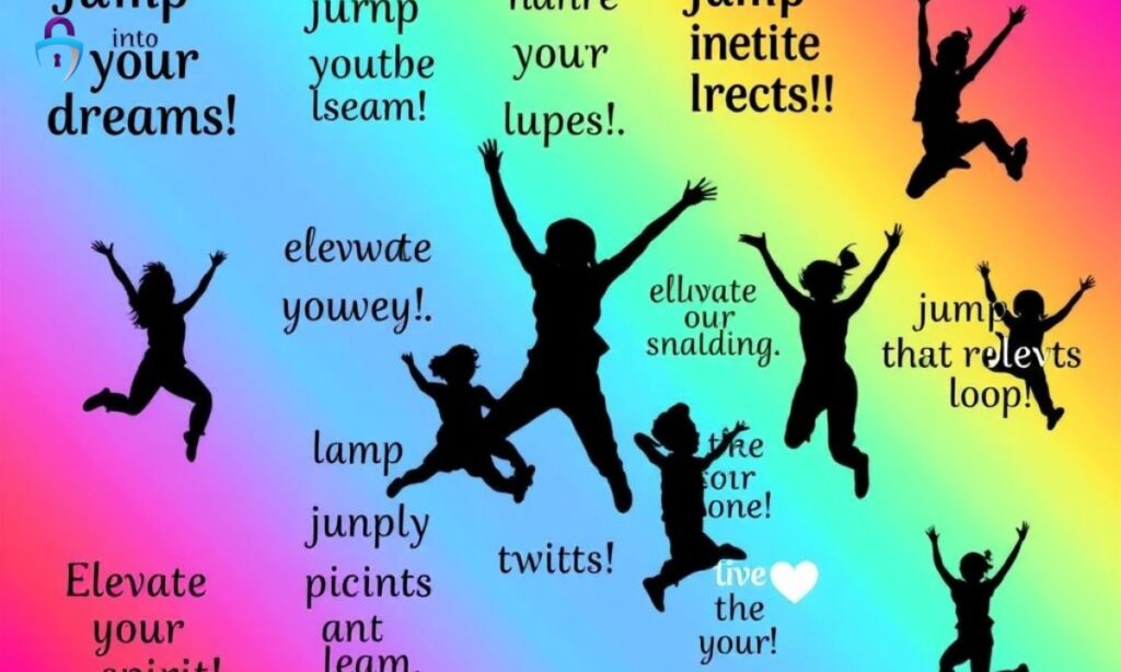 Jumping Captions & Quotes