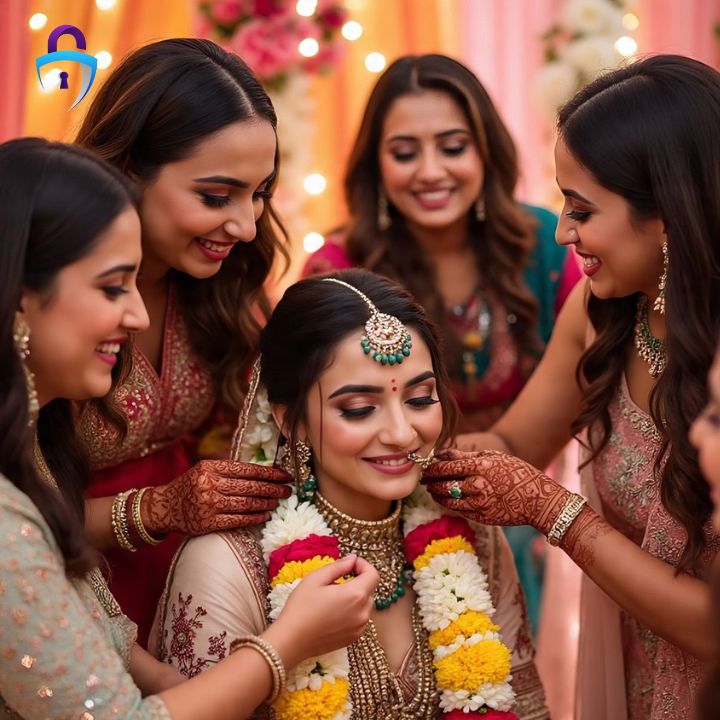 Mehndi Captions for Bride’s Friends